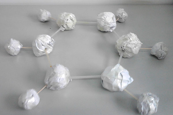 高二有机分子球棍模型创作大赛